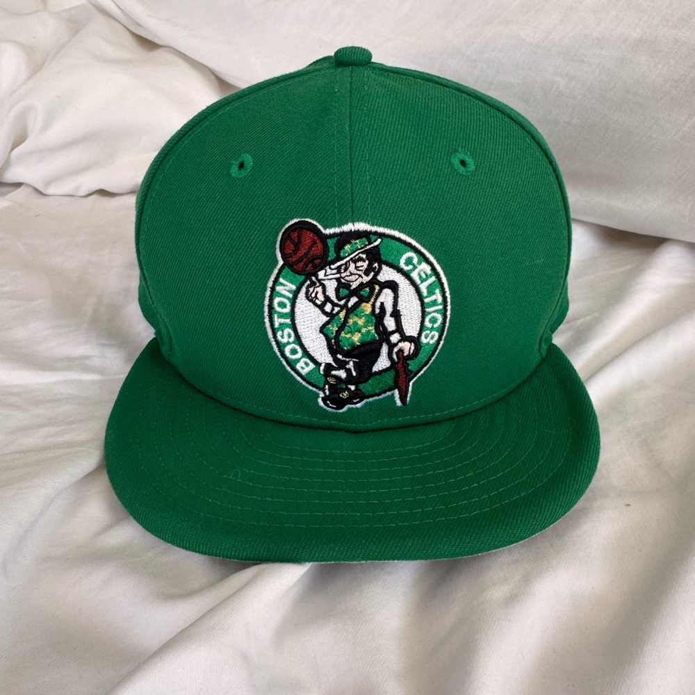 New Era Celtics Flat-Bill Hat